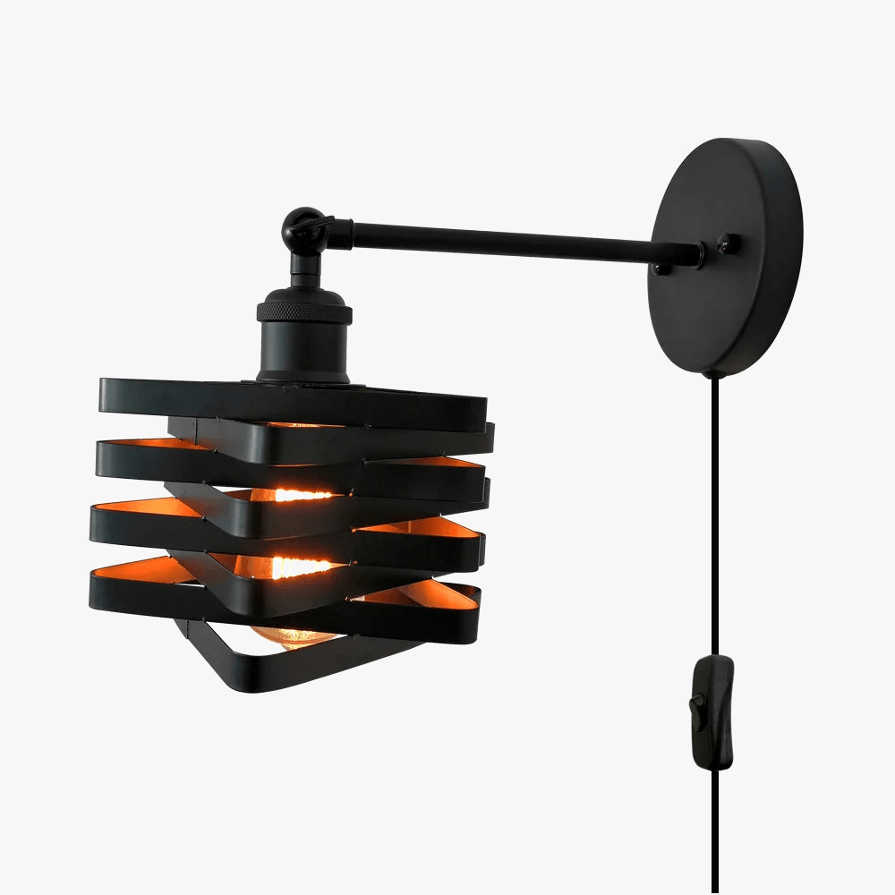 Applique murale Loft Industriel pour Vintage Luminaire - Prise Culbuteur | Marco Lucetti