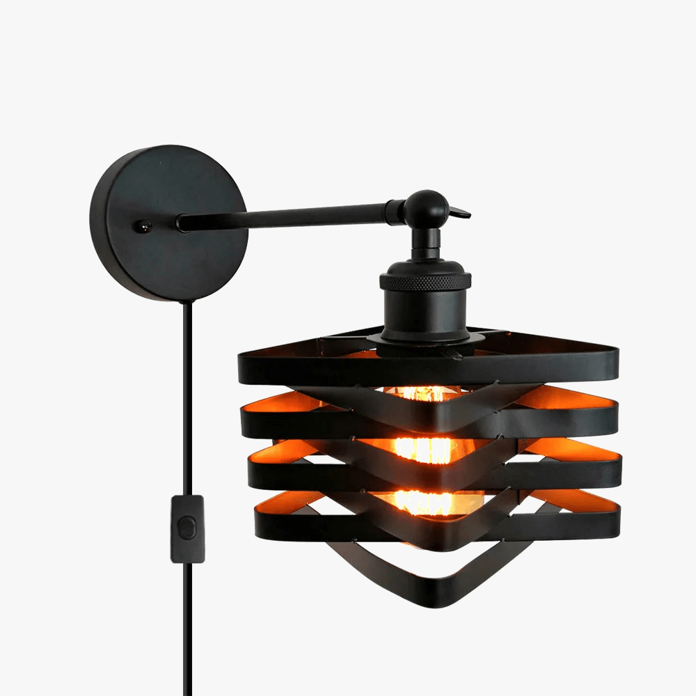 Applique murale Loft Industriel pour Vintage Luminaire - Prise Culbuteur | Marco Lucetti