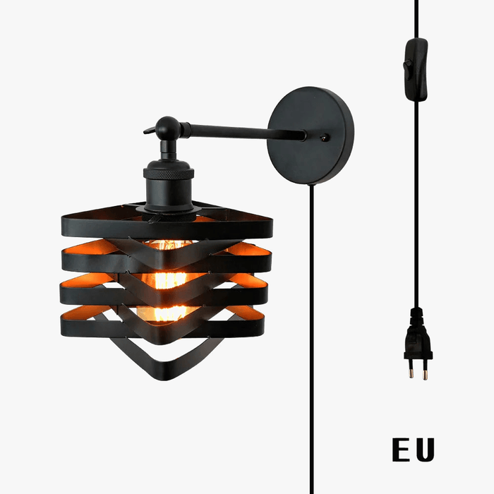 Applique murale Loft Industriel pour Vintage Luminaire - Prise Culbuteur | Marco Lucetti