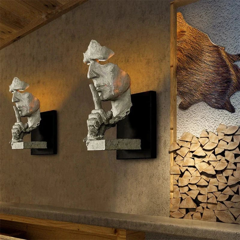 Applique murale Loft Rétro avec Lumière LED - Décoration Intérieure | Marco Lucetti