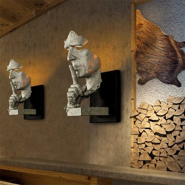 Applique murale Loft Rétro avec Lumière LED - Décoration Intérieure | Marco Lucetti