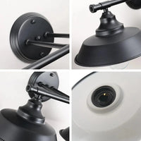 Applique Murale Loft Vintage Double Tête Fer | Marco Lucetti