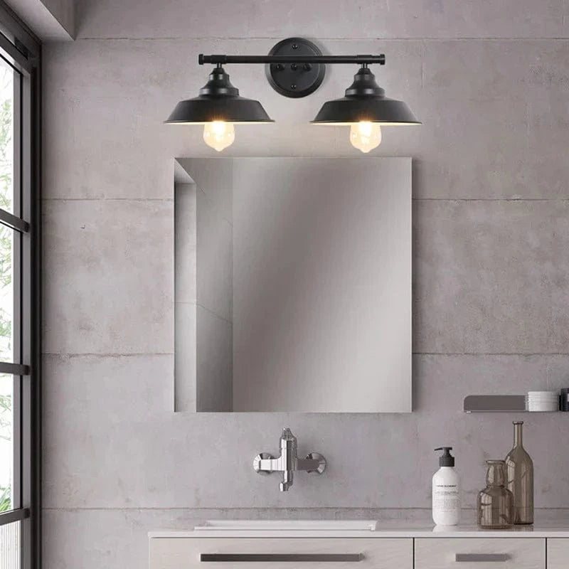 Applique Murale Loft Vintage Double Tête Fer | Marco Lucetti