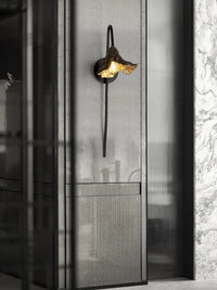 Applique murale Lotus Zen en laiton. | Marco Lucetti