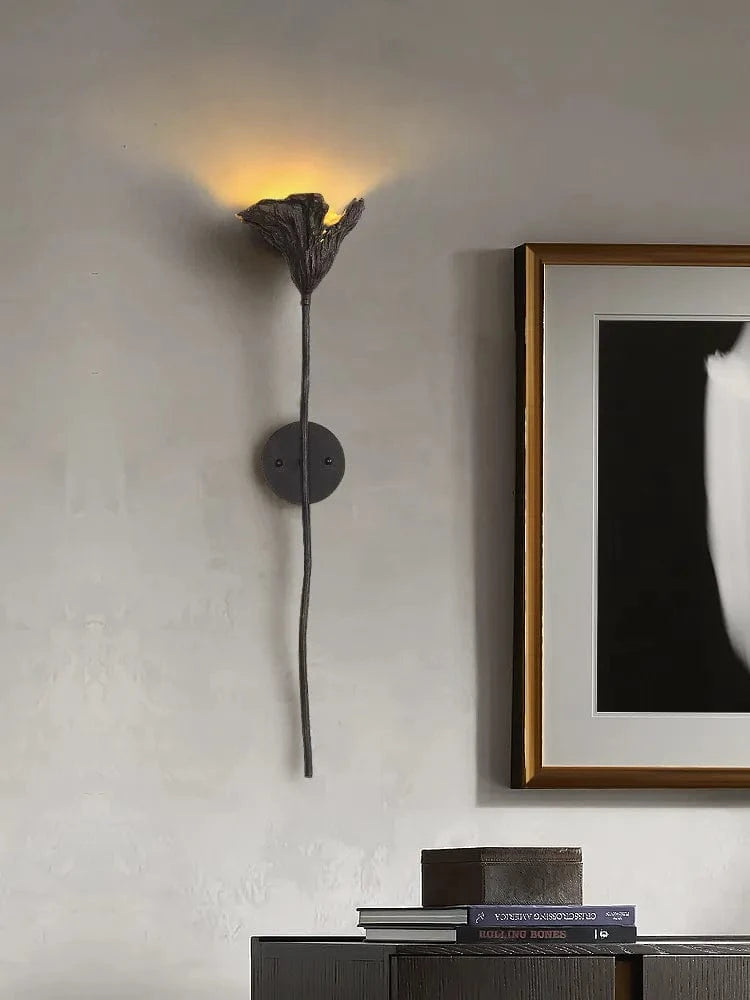 Applique murale Lotus Zen en laiton. | Marco Lucetti