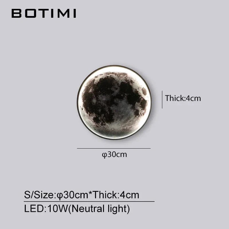 Applique Murale Lune 30-90CM - Déco Design pour la Maison | Marco Lucetti S30-Lumière neutre