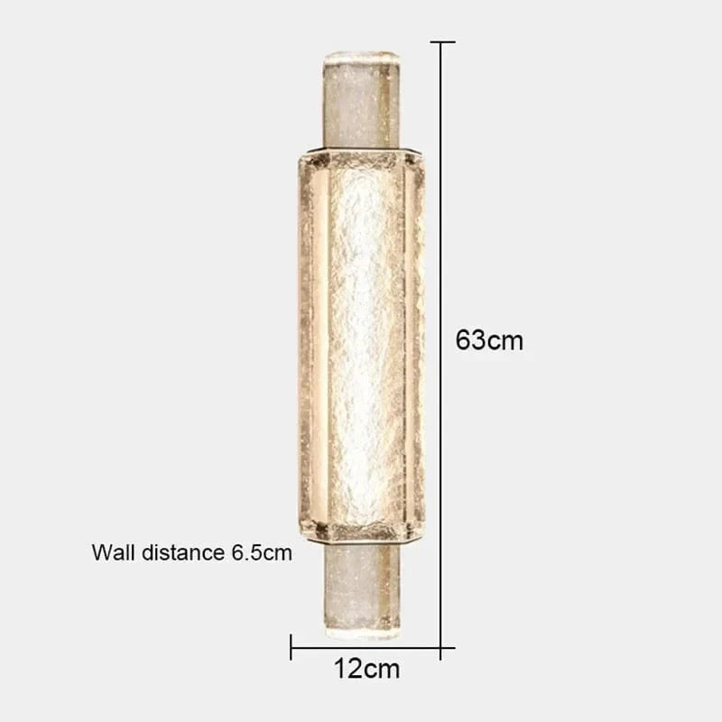 Applique Murale Luxe Cristal Bulles | Marco Lucetti 63CM