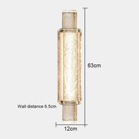 Applique Murale Luxe Cristal Bulles | Marco Lucetti 63CM