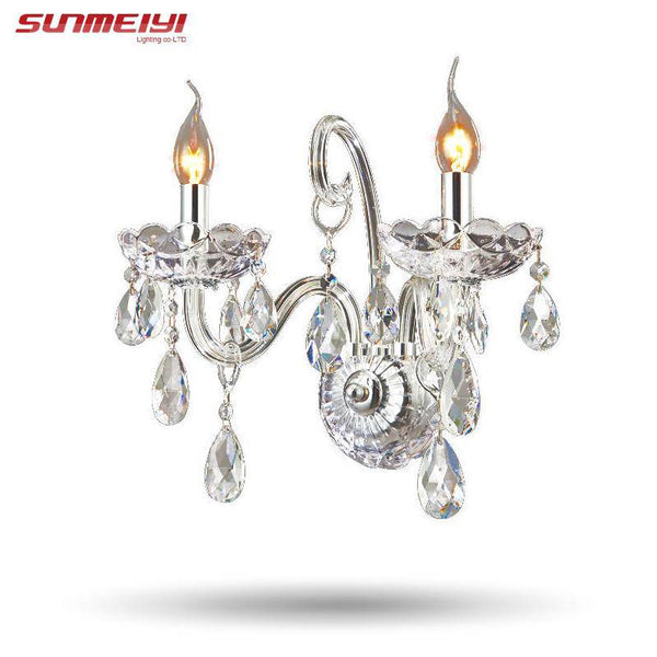 Applique Murale Luxe Cristal & Chrome | Marco Lucetti
