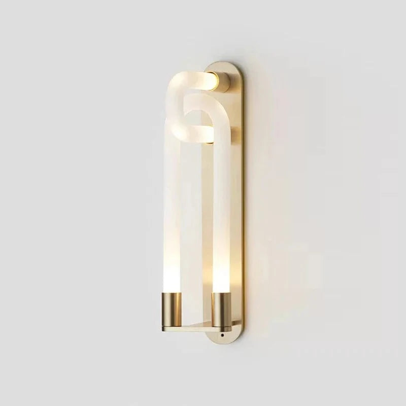 Applique murale Luxe Simple lumière créative Art pour chevet salon salle à manger. | Marco Lucetti