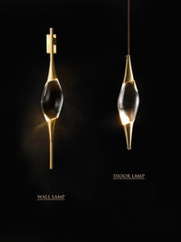 Applique murale luxueuse en cristal de cuivre | Marco Lucetti