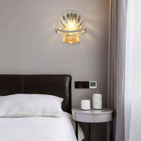 Applique murale Luxury en verre cristal LED | Marco Lucetti A / Ambré