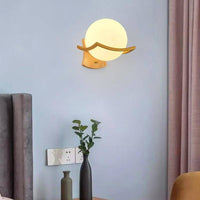 Applique murale Luxury en verre cristal LED | Marco Lucetti A / Ambré