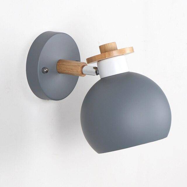 Applique murale Macaroon en métal innovante | Marco Lucetti Gris