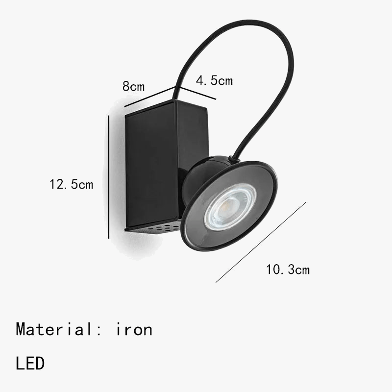 Applique Murale Magnétique Minibox - Style Italien Rétro | Marco Lucetti
