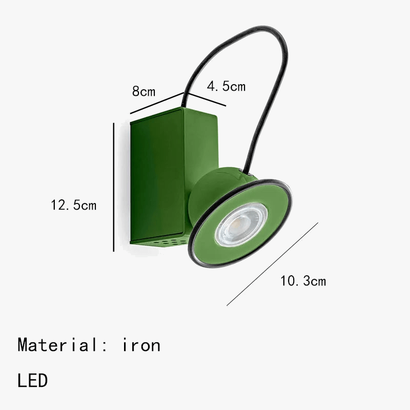 Applique Murale Magnétique Minibox - Style Italien Rétro | Marco Lucetti