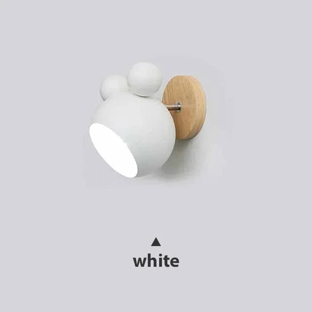 Applique murale Mickey Style - Lampe Murale Colorée pour Cuisine et Restaurant | Marco Lucetti BLANC / Sans ampoule