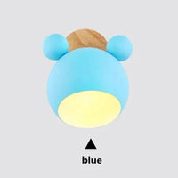 Applique murale Mickey Style - Lampe Murale Colorée pour Cuisine et Restaurant | Marco Lucetti Bleu (AE存量)**** / Sans ampoule