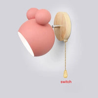 Applique murale Mickey Style - Lampe Murale Colorée pour Cuisine et Restaurant | Marco Lucetti Changer de rose / Sans ampoule