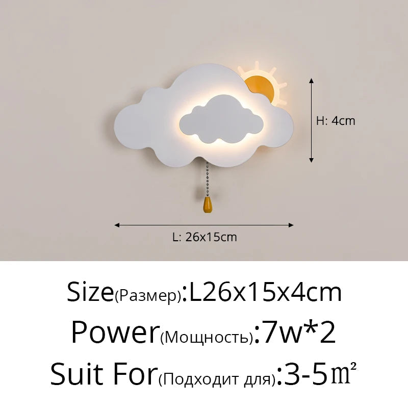 Applique murale mignonne 8W 12W - Luminis