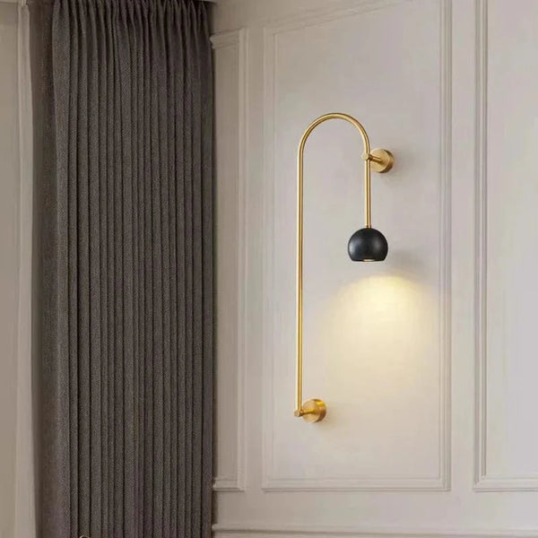 Applique murale minimaliste en cuivre et laiton GU10 - Édition Prestige | Marco Lucetti