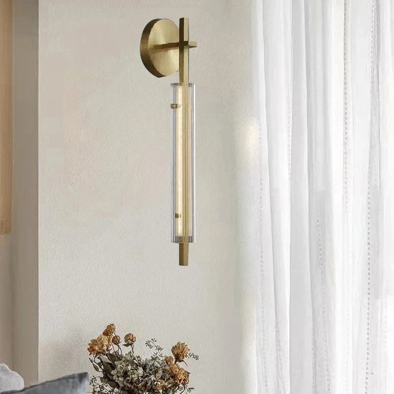 Applique murale minimaliste en cuivre - Nouveau style, livraison directe | Marco Lucetti