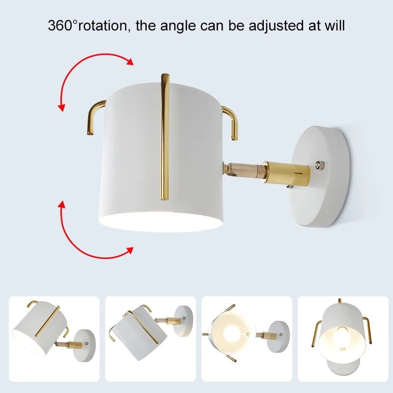 Applique murale minimaliste en fer. | Marco Lucetti