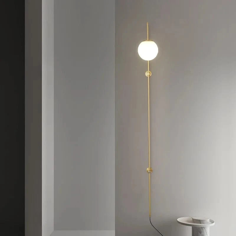 Applique murale minimaliste en laiton polyvalente | Marco Lucetti