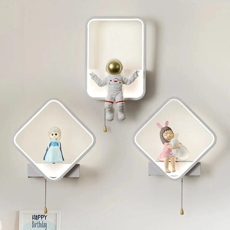 Applique murale minimaliste moderne « Astrolight » nordique sans fil | Marco Lucetti