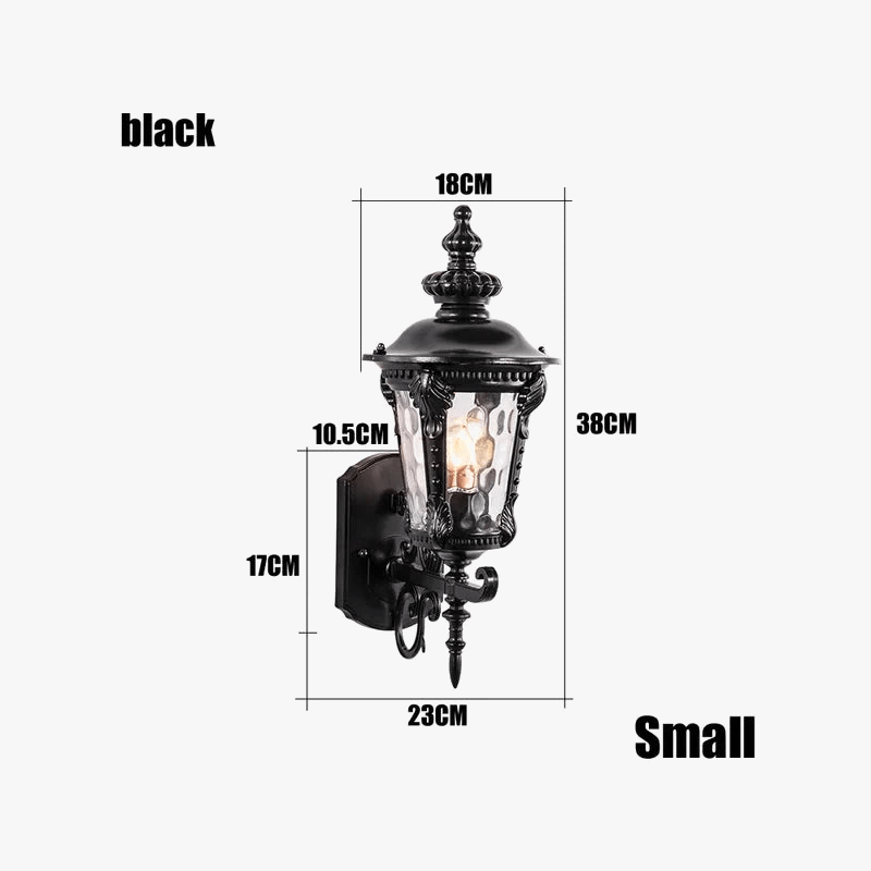 Applique murale minimaliste moderne pour couloir et allée extérieure | Marco Lucetti