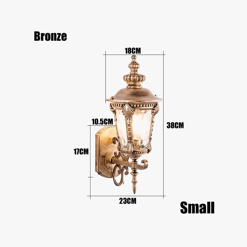 Applique murale minimaliste moderne pour couloir et allée extérieure | Marco Lucetti