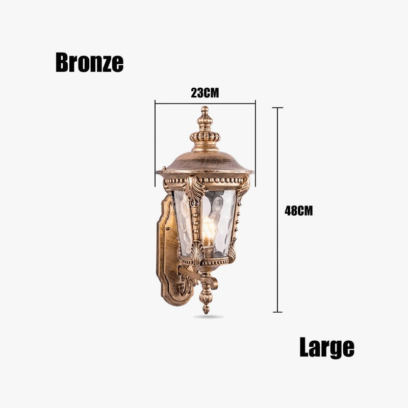 Applique murale minimaliste moderne pour couloir et allée extérieure | Marco Lucetti