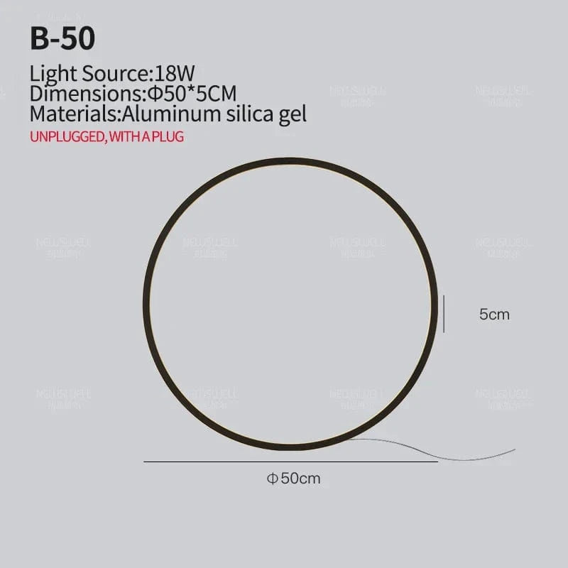 Applique murale minimaliste pour un salon tendance | Marco Lucetti USB 50CM-18W / Lumière chaude / Noir