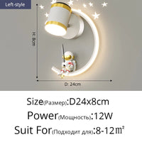 Applique murale premium "Cosmic Glow" pour salon modernes et luxueux