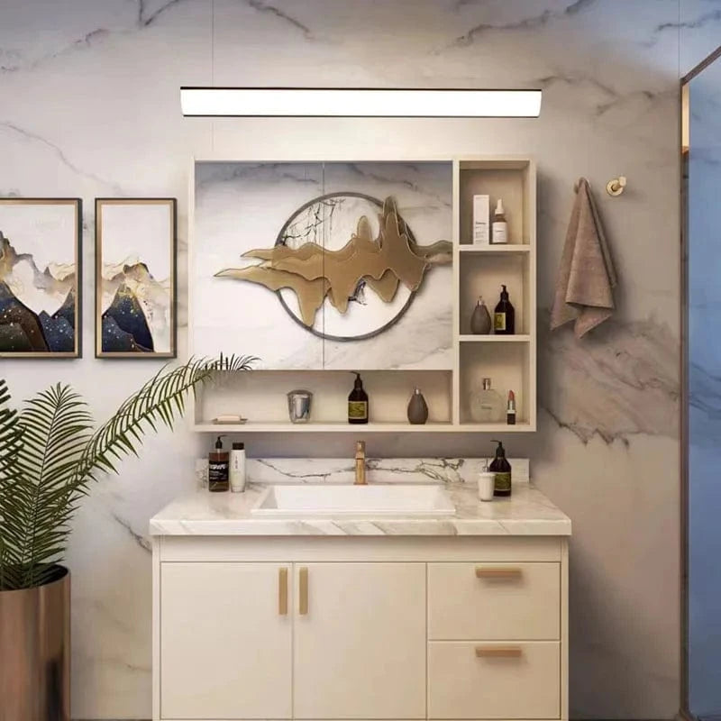 Applique Murale Miroir en Aluminium - Ligne Minimaliste - Livraison Directe | Marco Lucetti