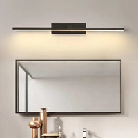 Applique murale miroir salle de bains LED aluminium ultra moderne | Marco Lucetti