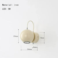 Applique Murale Mobile Design Magnétique avec Interrupteur - Livraison Directe | Marco Lucetti Vert / Lumière chaude 3000K