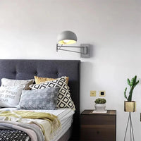 Applique Murale Moderna en Métal Réglable avec Bras Long et Interrupteur | Marco Lucetti