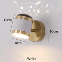 Applique Murale Moderne à LED pour Miroir Décoratif avec Interrupteur | Marco Lucetti F Blanc Sans interrupteur / Modifiable | AC100V-180V