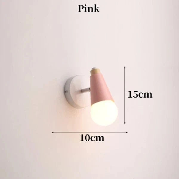 Applique Murale Moderne à LED pour Miroir Décoratif avec Interrupteur | Marco Lucetti Rose sans interrupteur / Modifiable | AC100V-180V