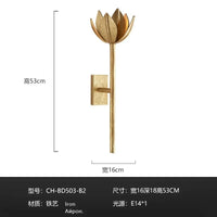 Applique murale moderne Alberto - Éclairage Général | Marco Lucetti Or L16H53CM / CHINE / 2700K | 5-10W | Couleur de l&#39;image