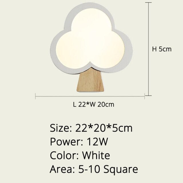Applique murale moderne "Arbre en Bois Ania" | Marco Lucetti