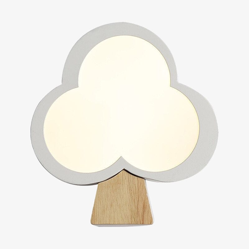 Applique murale moderne "Arbre en Bois Ania" | Marco Lucetti Blanc