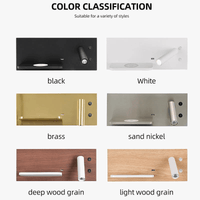 Applique Murale Moderne avec Chargeur Sans Fil et Éclairage LED Nocturne USB | Marco Lucetti