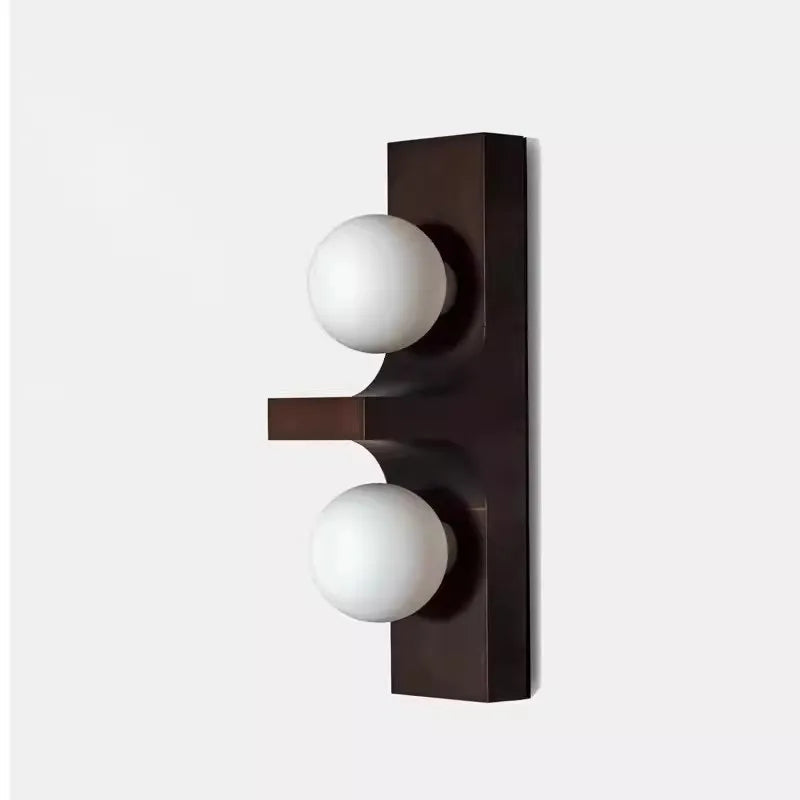 Applique Murale Moderne Boule de Verre Luminaire Créatif pour Hôtel - Collection Éclat
