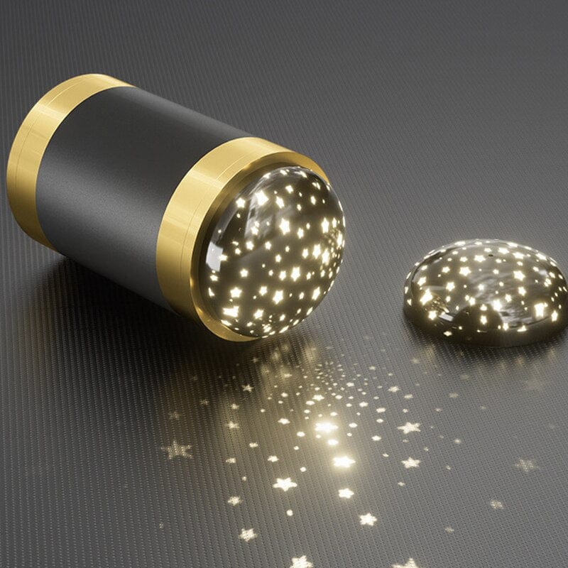 Applique murale moderne cylindrique noir et doré, Luxe Noir D'Or | Marco Lucetti