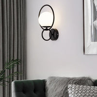 Applique murale moderne double anneaux Miros | Marco Lucetti