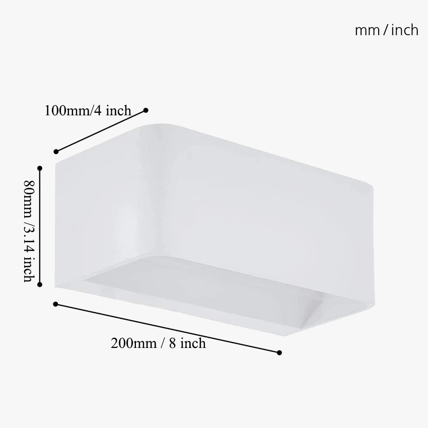 Applique murale moderne en aluminium - Éclairage mural premium