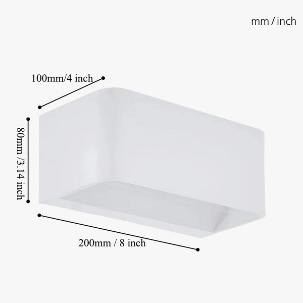 Applique murale moderne en aluminium - Éclairage mural premium
