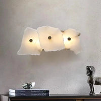 Applique murale moderne en laiton et marbre - LED de luxe | Marco Lucetti